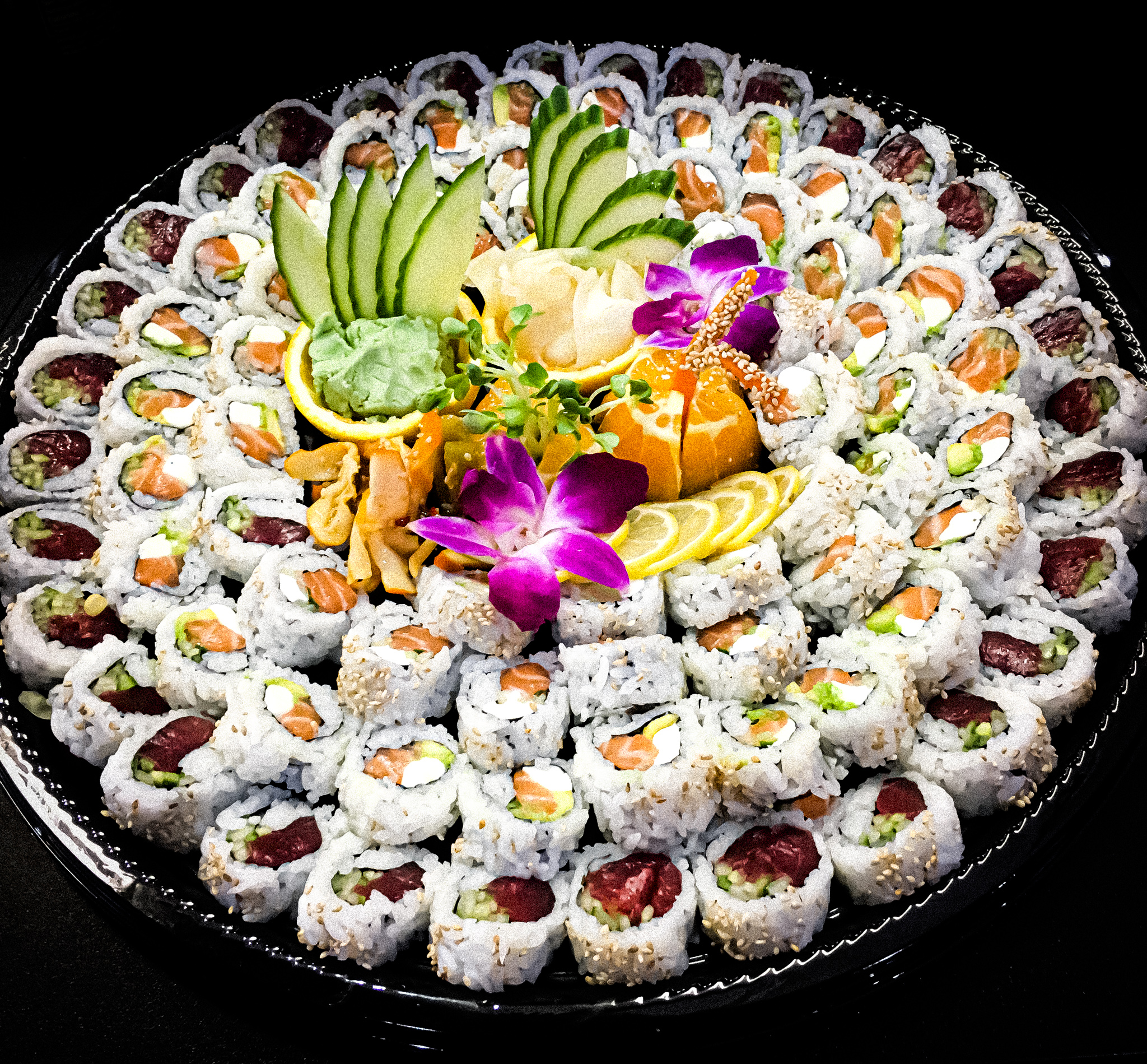 sushi platter